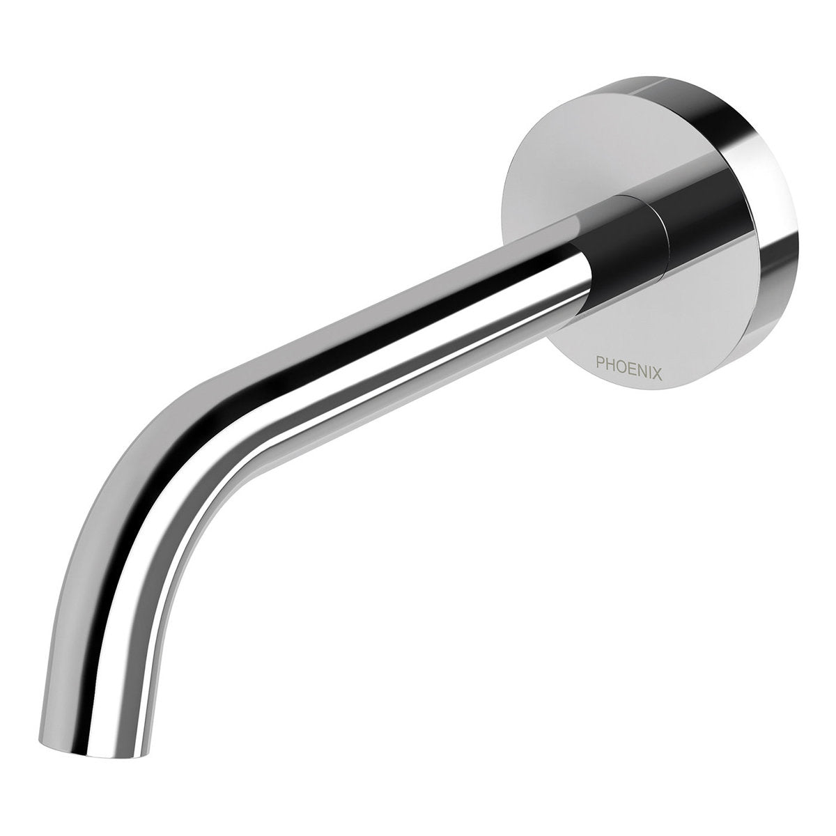 Phoenix Vivid Slimline Plus Wall Basin/Bath Outlet 180mm, Lead Free, Chrome