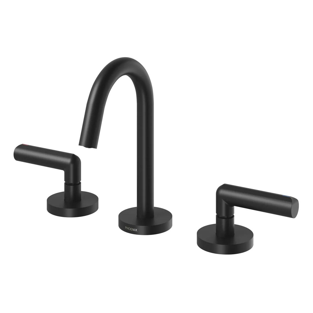 Vivid Slimline Plus Lever Basin Set, Lead Free - Matte Black