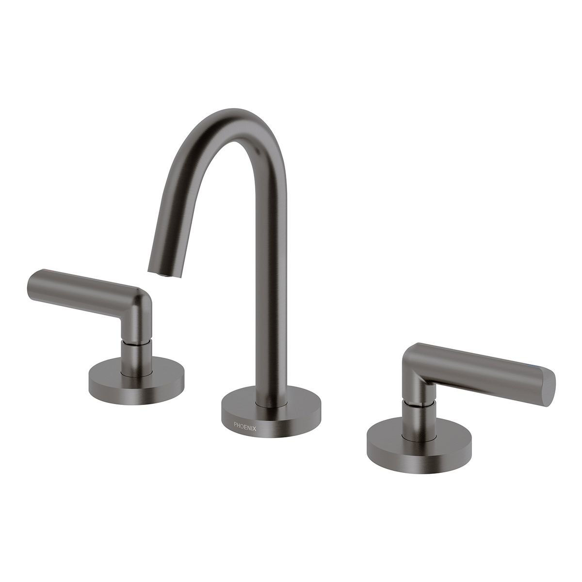 Vivid Slimline Plus Lever Basin Set, Lead Free - Brushed Carbon
