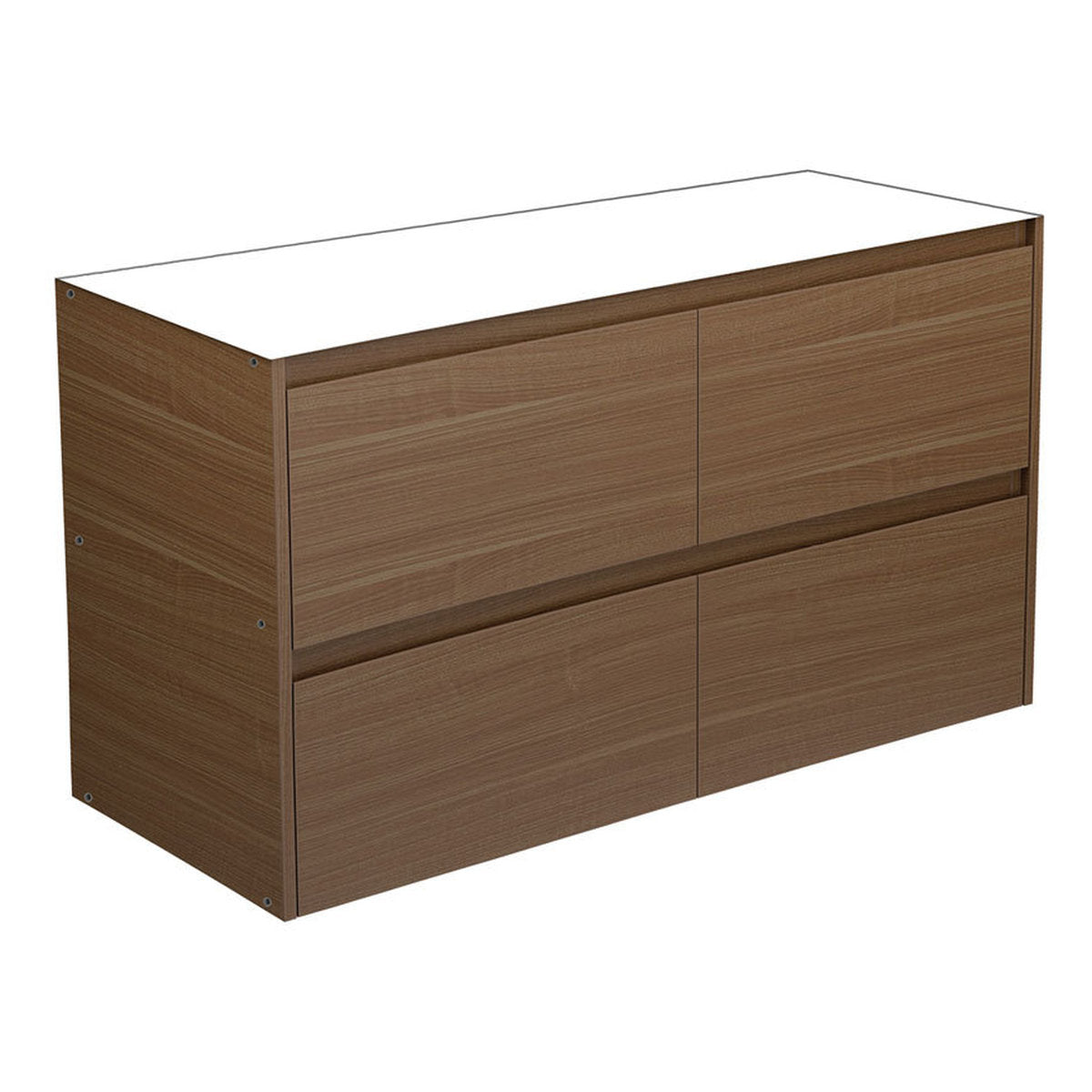 Fienza Amato Walnut 1200 Base Cabinet