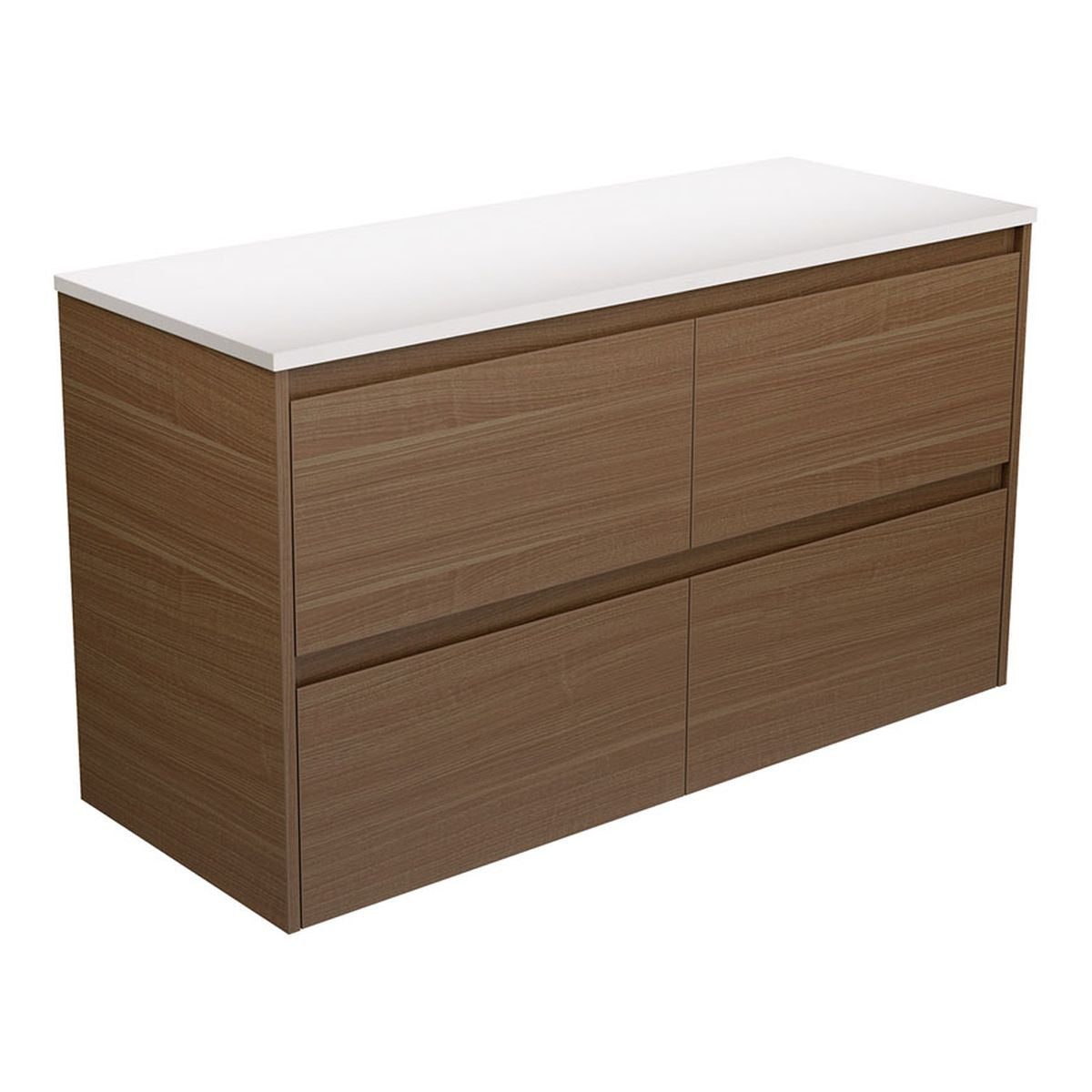 Fienza Amato Walnut 1200 Wall Hung Cabinet