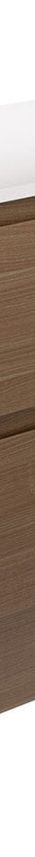 Fienza Amato Walnut 1200 Cabinet On Kickboard, Satin White Panels