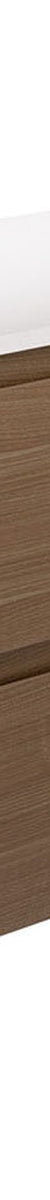 Fienza Amato Walnut 1200 Wall Hung Cabinet, Satin White Panels