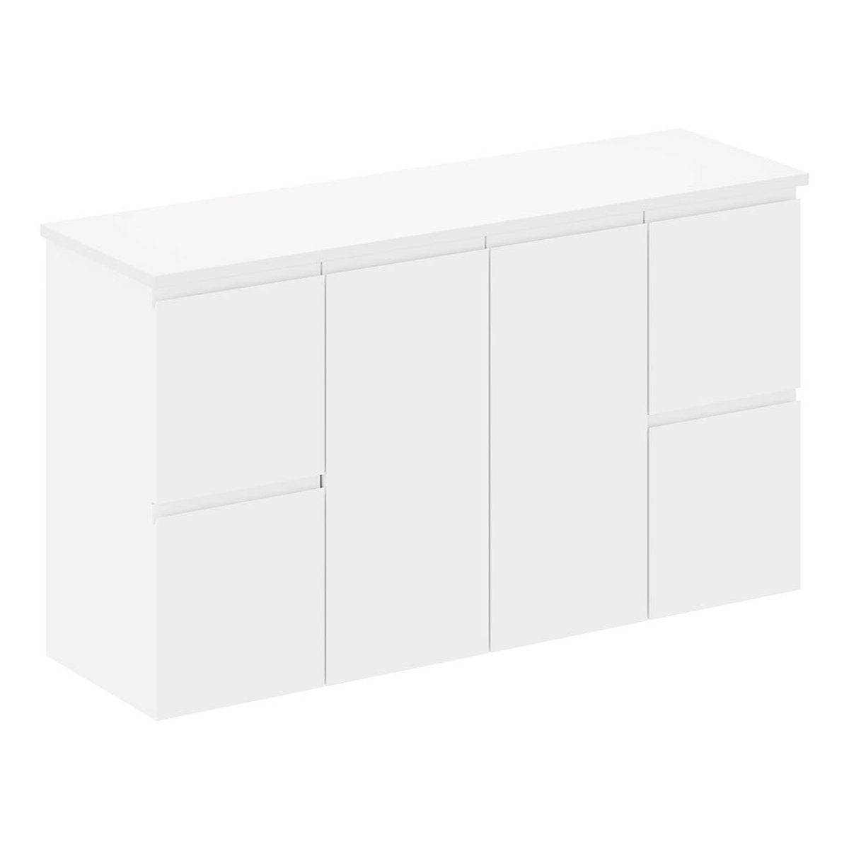 Fienza Siska 1200mm Ensuite Depth Wall Hung Cabinet