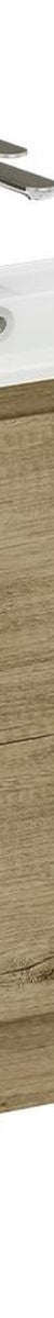 Siska Slim Scandi Oak 1200 Vanity on Kickboard