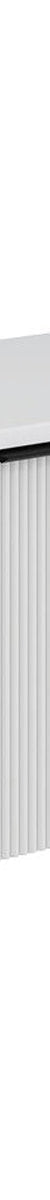 Fienza Minka Curved Satin White 1200 Wall Hung Cabinet