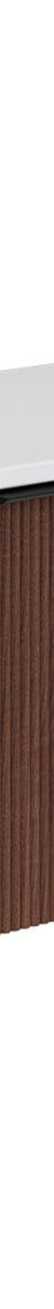 Fienza Minka Curved Walnut 1200 Wall Hung Cabinet