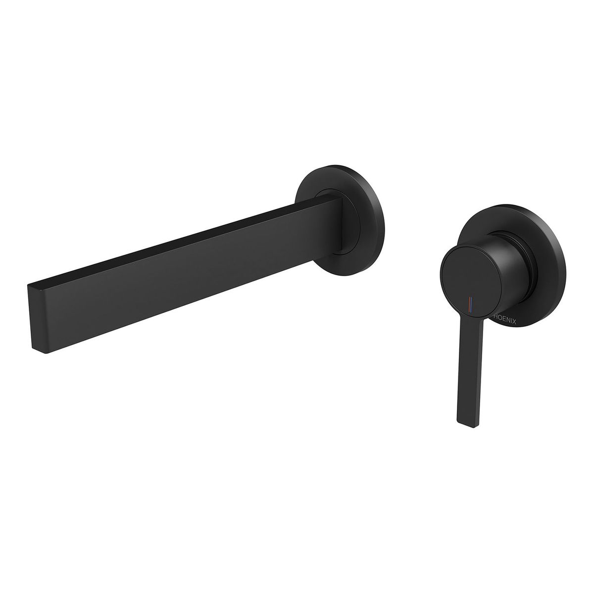 Lexi MKII SwitchMix Wall Bath Mixer Set 200mm Fit-Off Kit - Matte Black