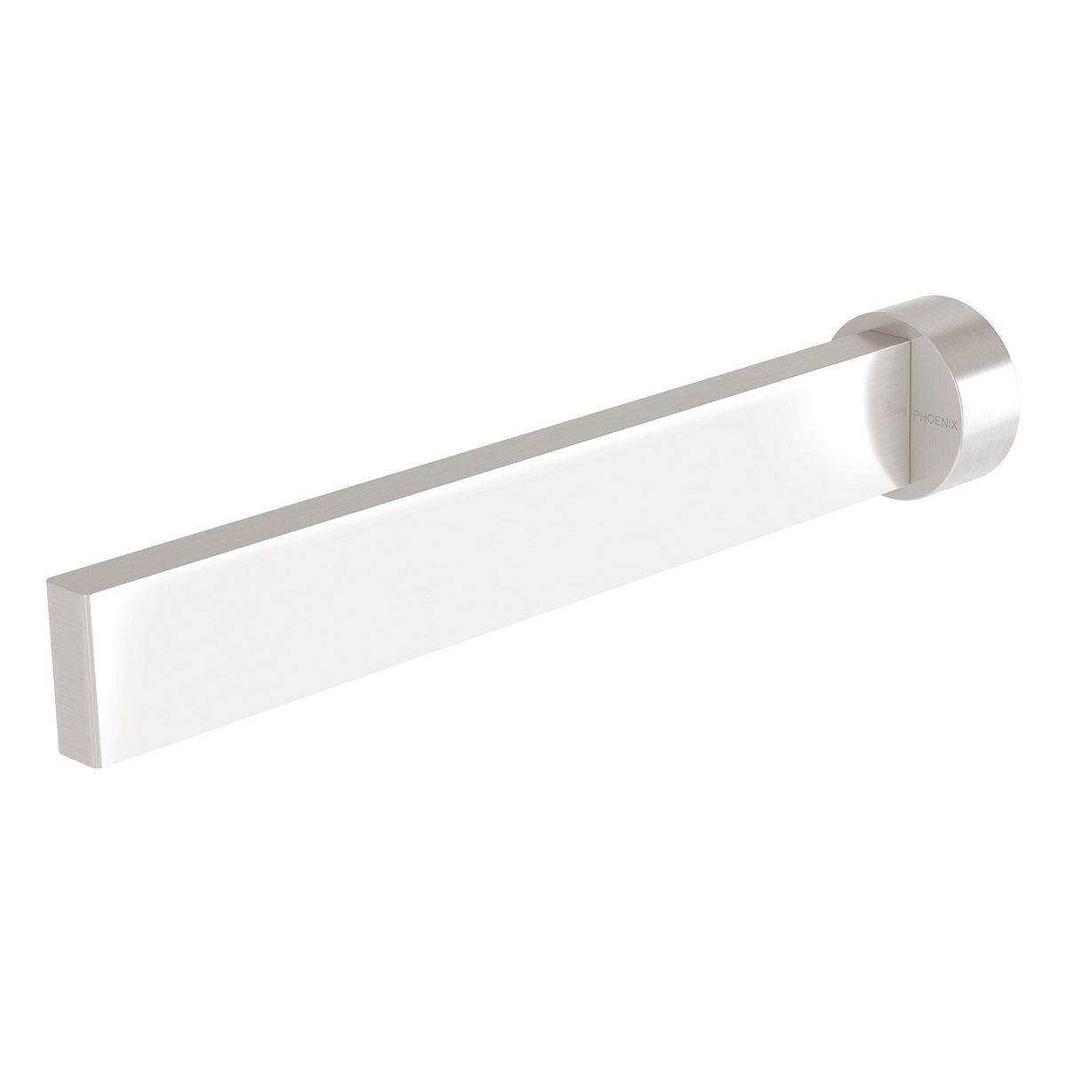 Lexi MKII Bath Outlet 200mm - Brushed Nickel