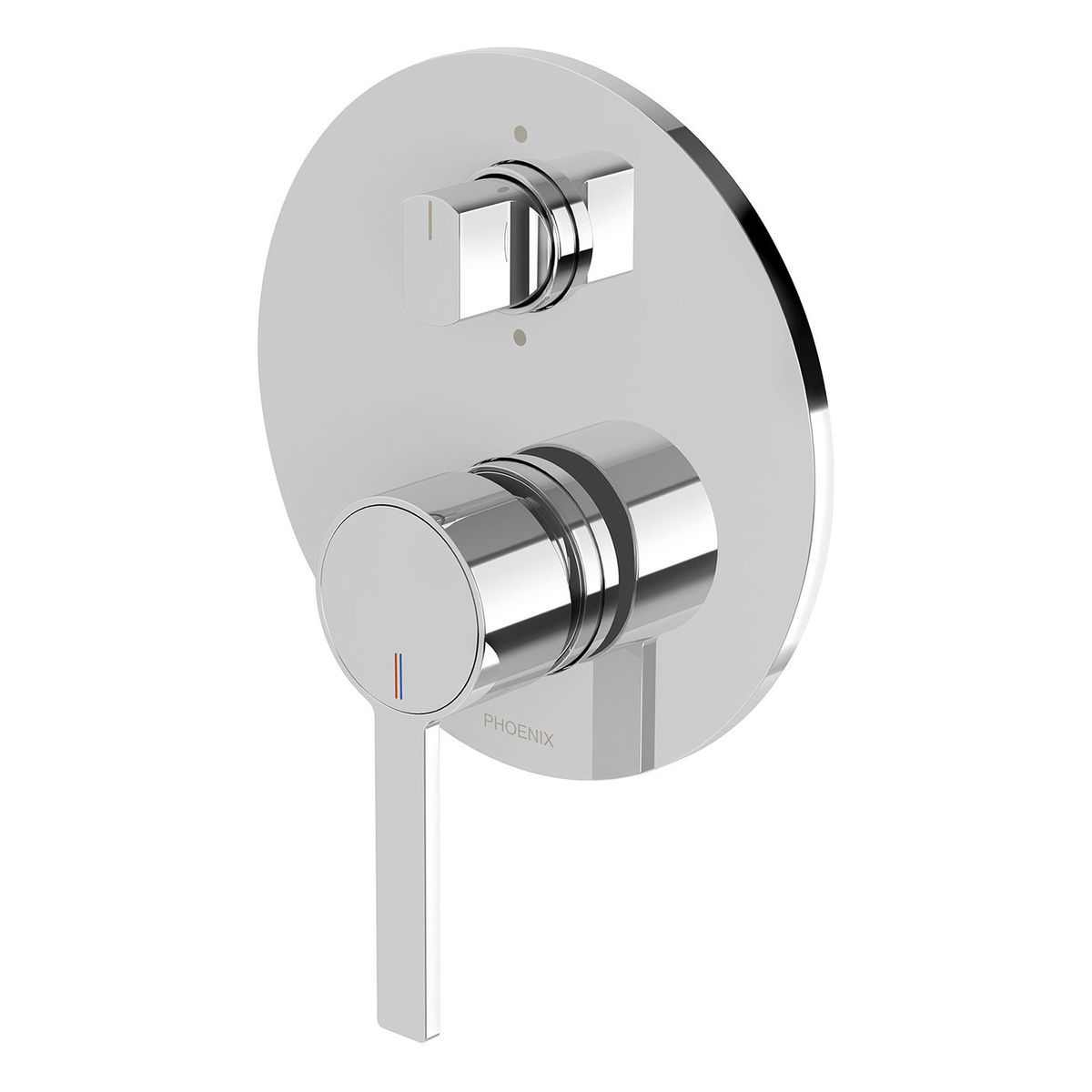 Lexi MKII Wall Shower / Bath Diverter Mixer - Chrome