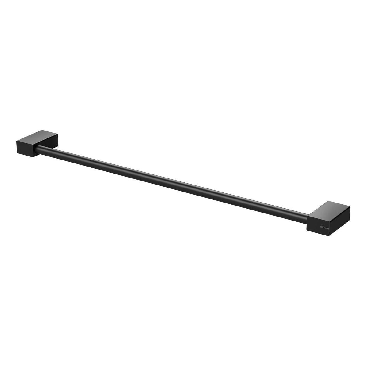 Lexi MKII Single Towel Rail 600mm - Matte Black