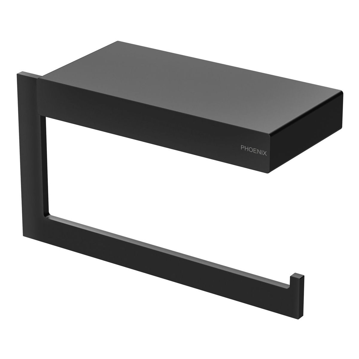 Lexi MKII Toilet Roll Holder - Matte Black