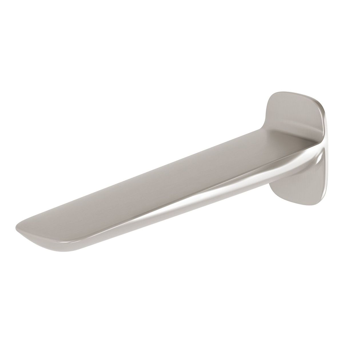 Nuage Wall Basin / Bath Outlet 200mm - Brushed Nickel