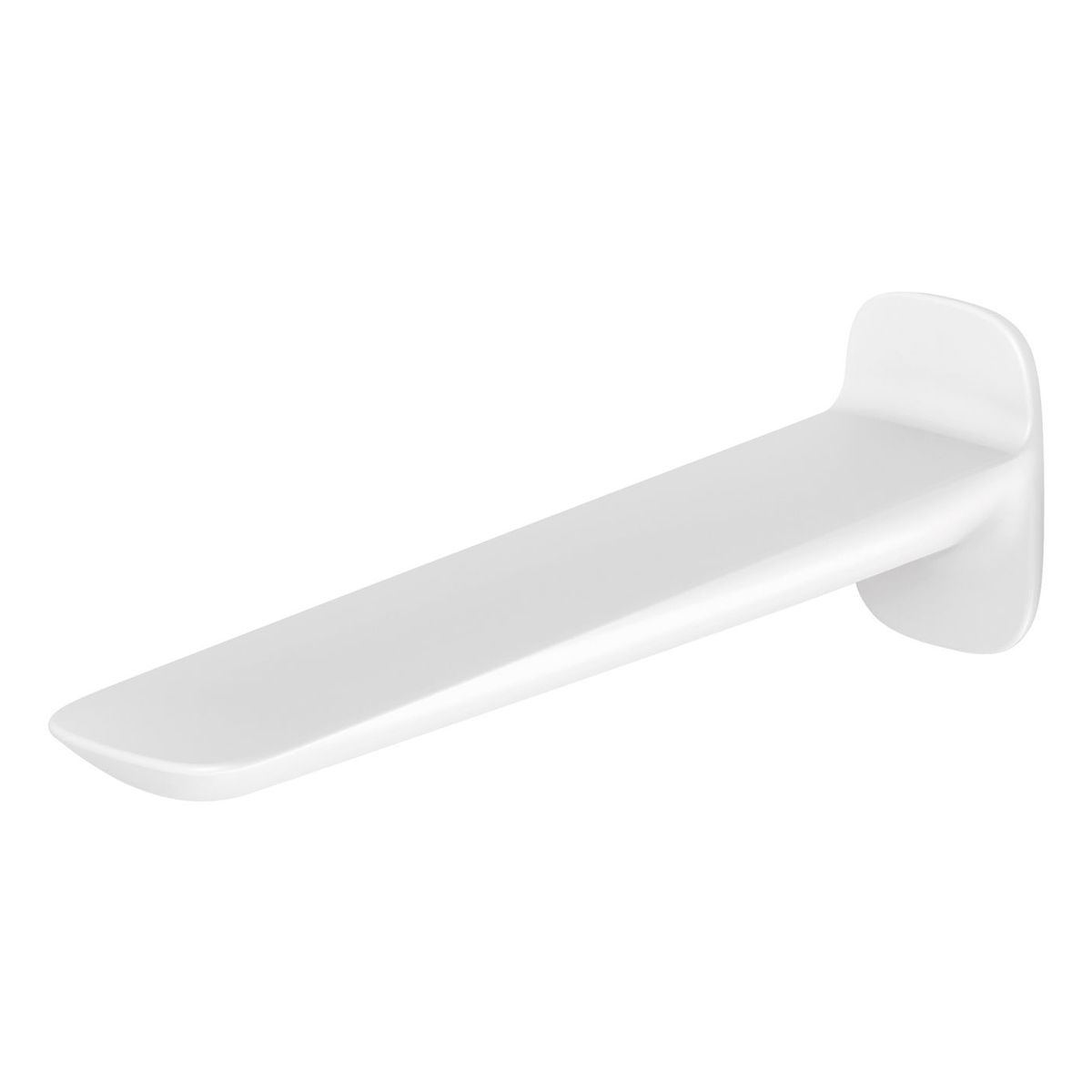 Nuage Wall Basin / Bath Outlet 200mm - Matte White