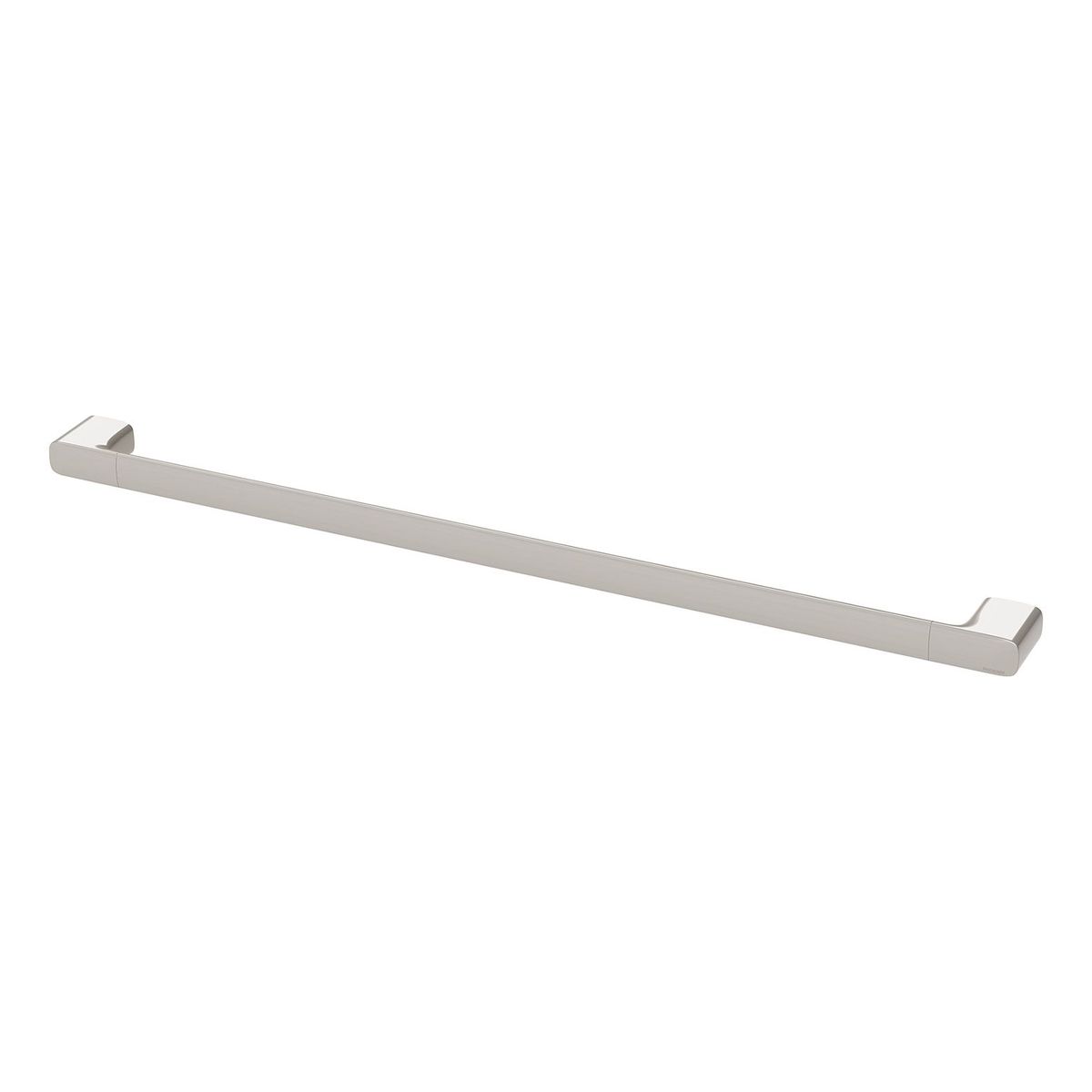 Nuage Single Towel Rail 800mm - Brushed Nickel