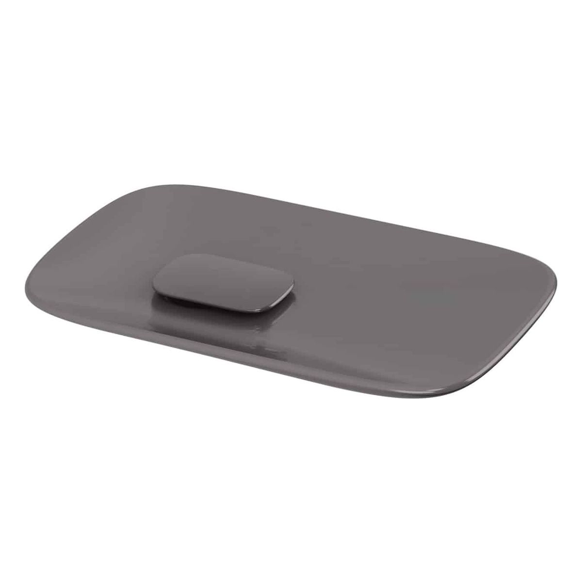 Nuage Soap Dish - Brushed Carbon