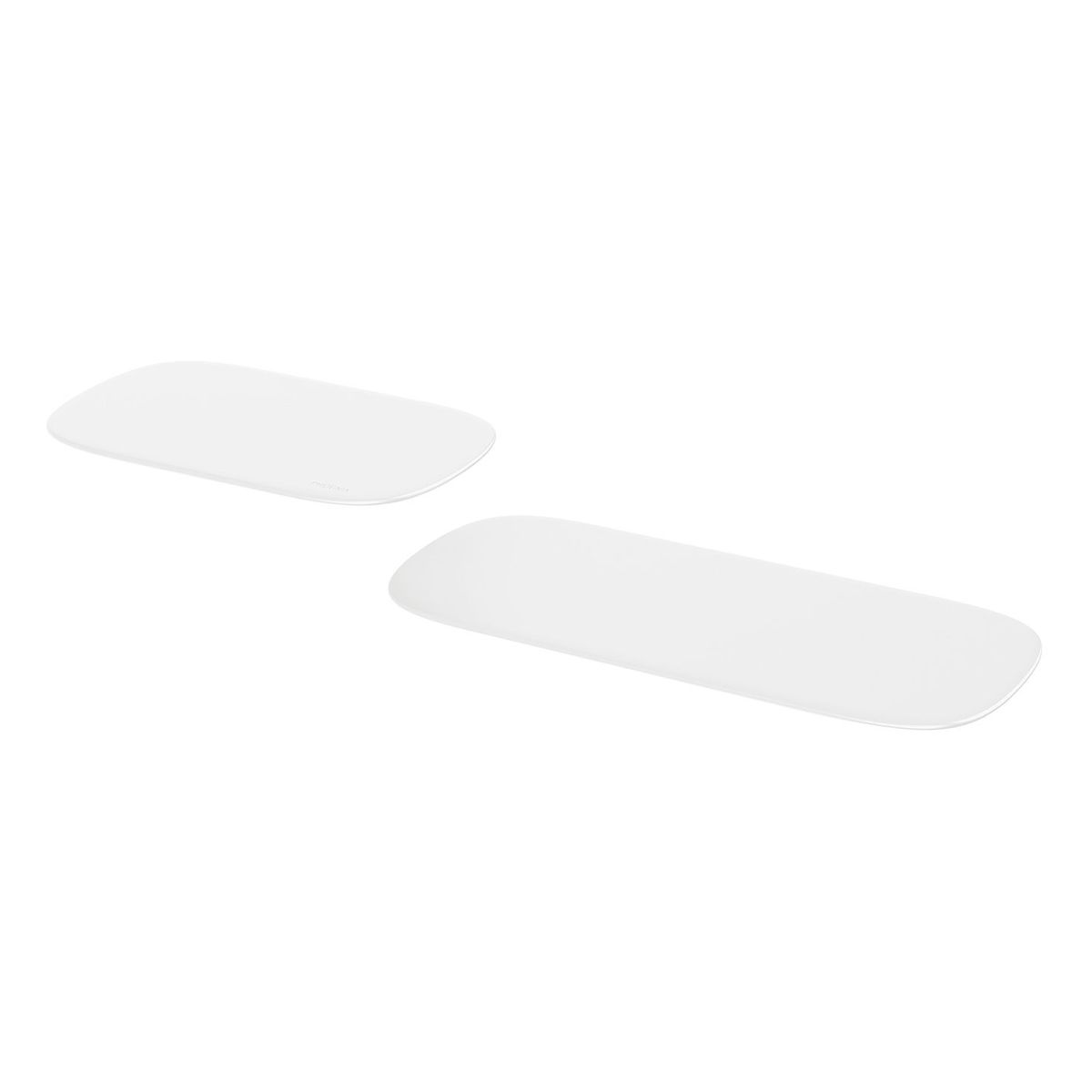 Nuage Shower Shelves - Matte White