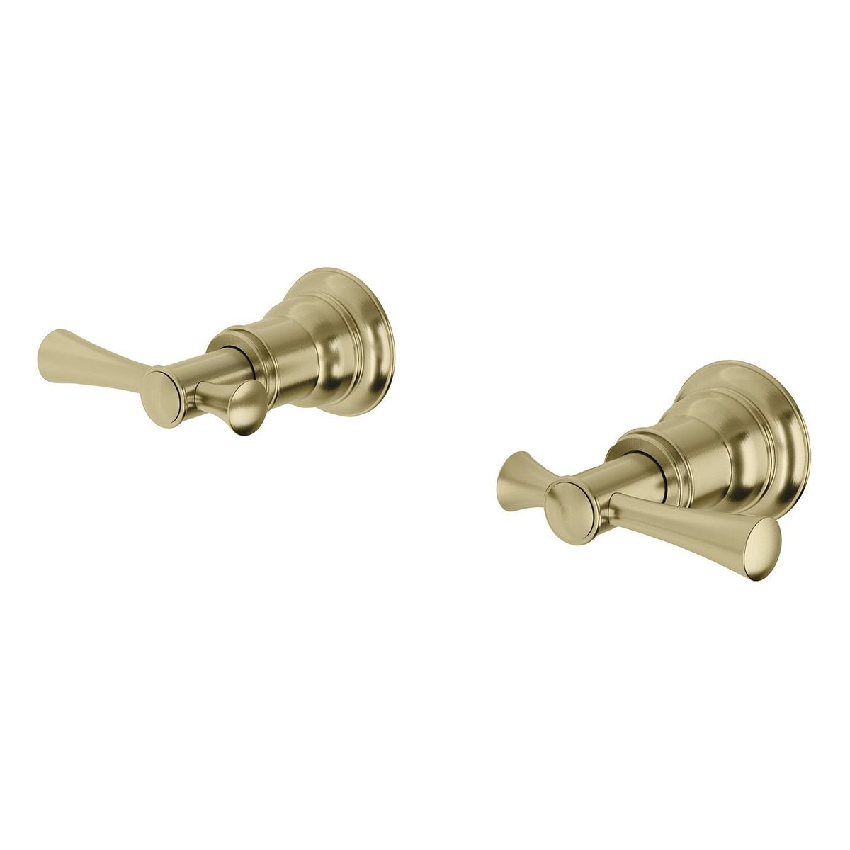 Cromford Wall Top Assemblies, Lead Free - Brushed Gold