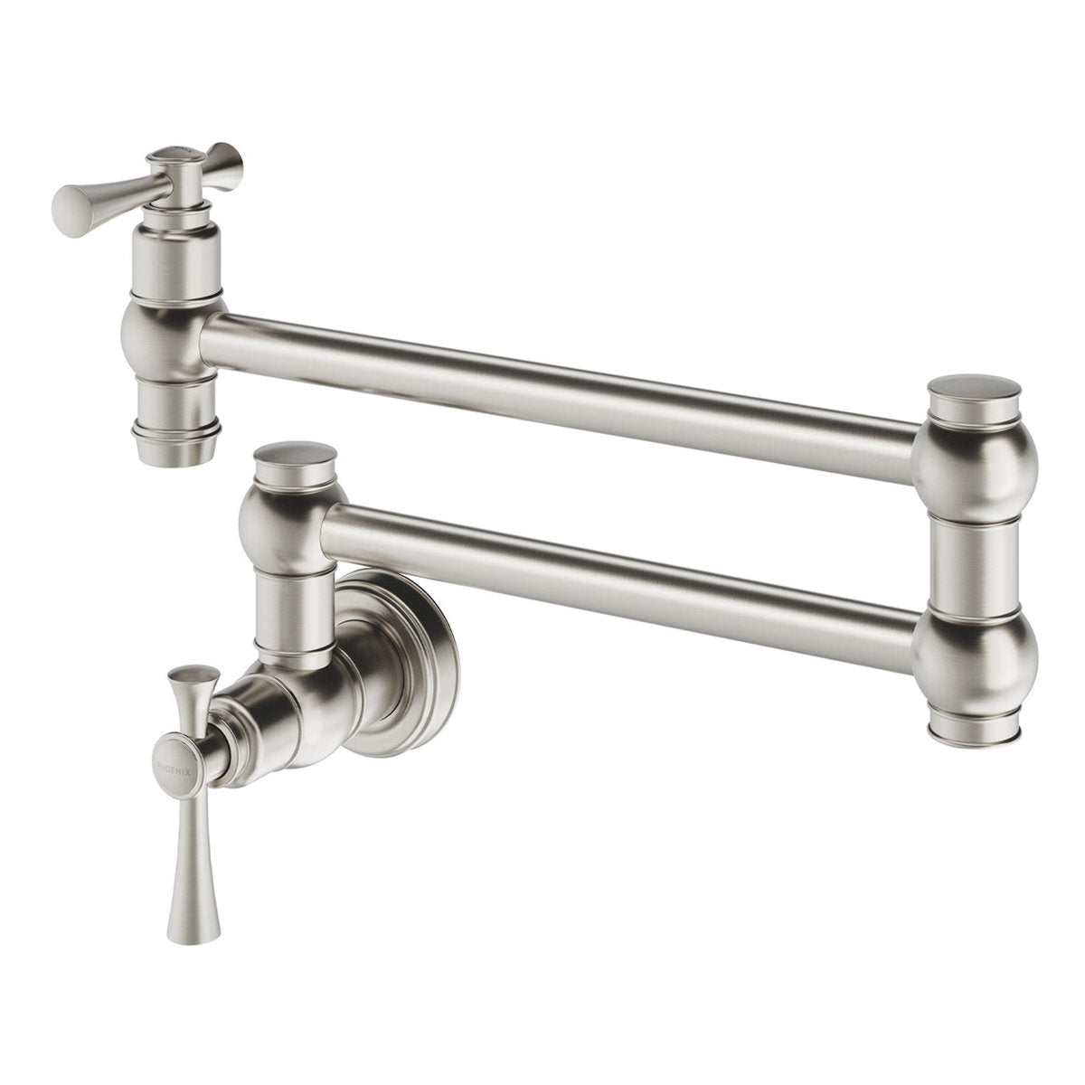 Phoenix Cromford Pot Filler, Lead Free, Brushed Nickel
