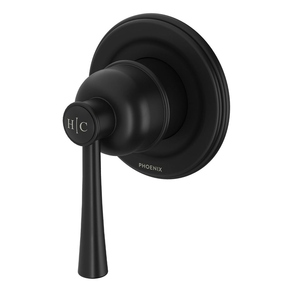 Cromford SwitchMix Shower / Wall Mixer Fit-Off Kit - Matte Black