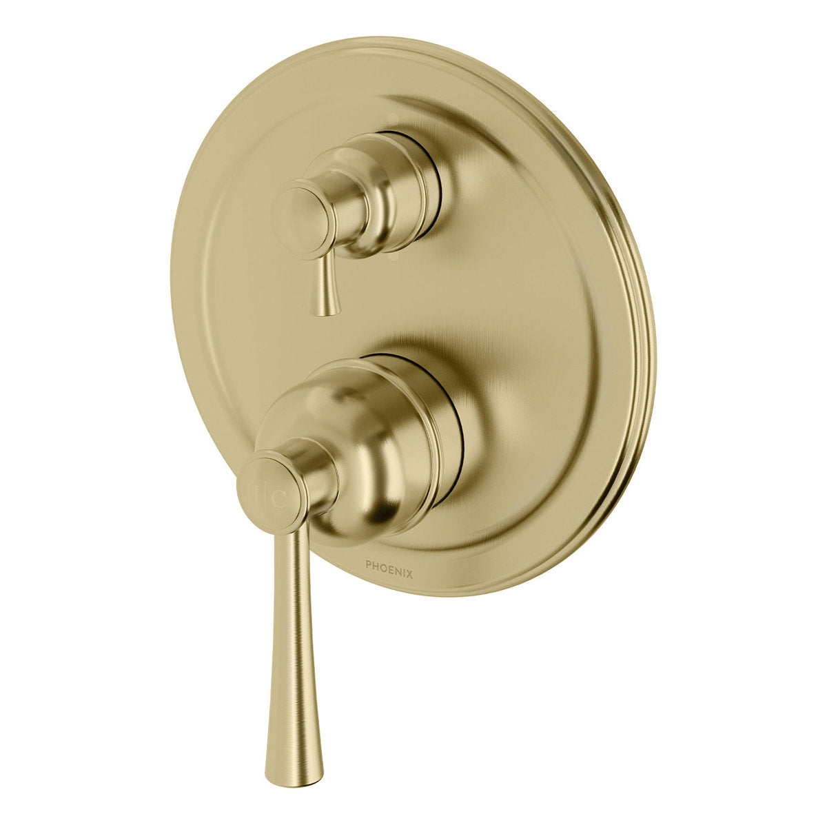 Phoenix Cromford SwitchMix Shower/Bath Diverter Mixer (Complete Kit), Brushed Gold