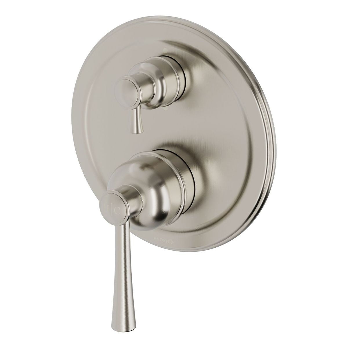 Phoenix Cromford SwitchMix Shower/Bath Diverter Mixer (Fit-Off Kit Only), Lead Free, Brushed Nickel