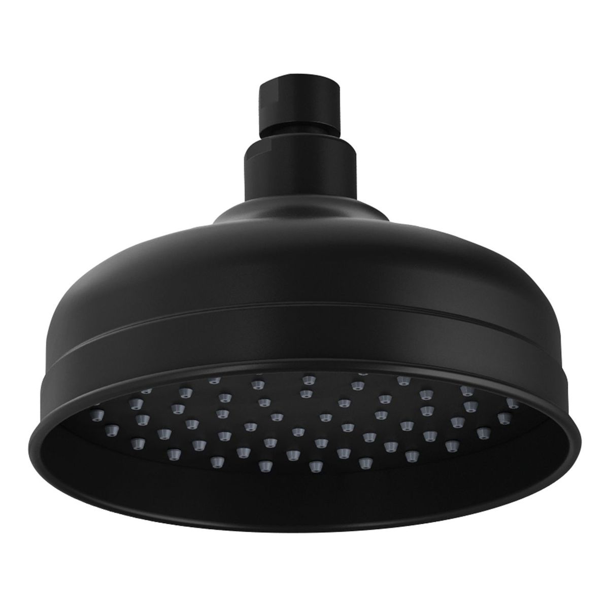Cromford Shower Rose - Matte Black
