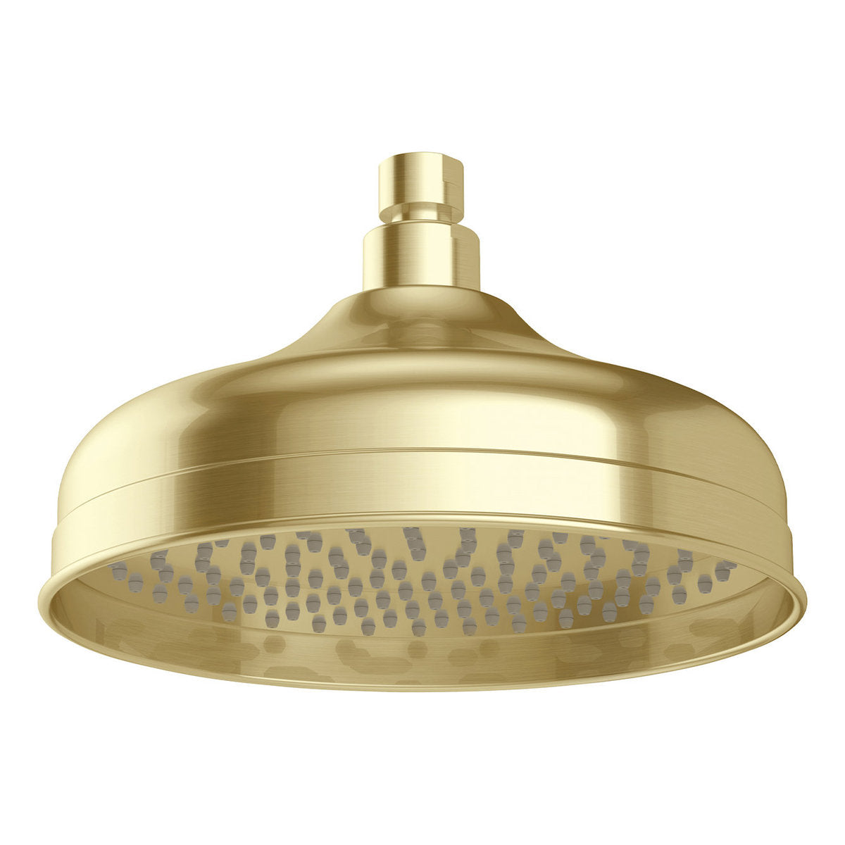 Phoenix Cromford Shower Rose 210mm, Brushed Gold