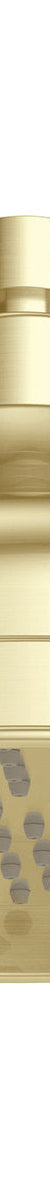 Phoenix Cromford Shower Rose 210mm, Brushed Gold