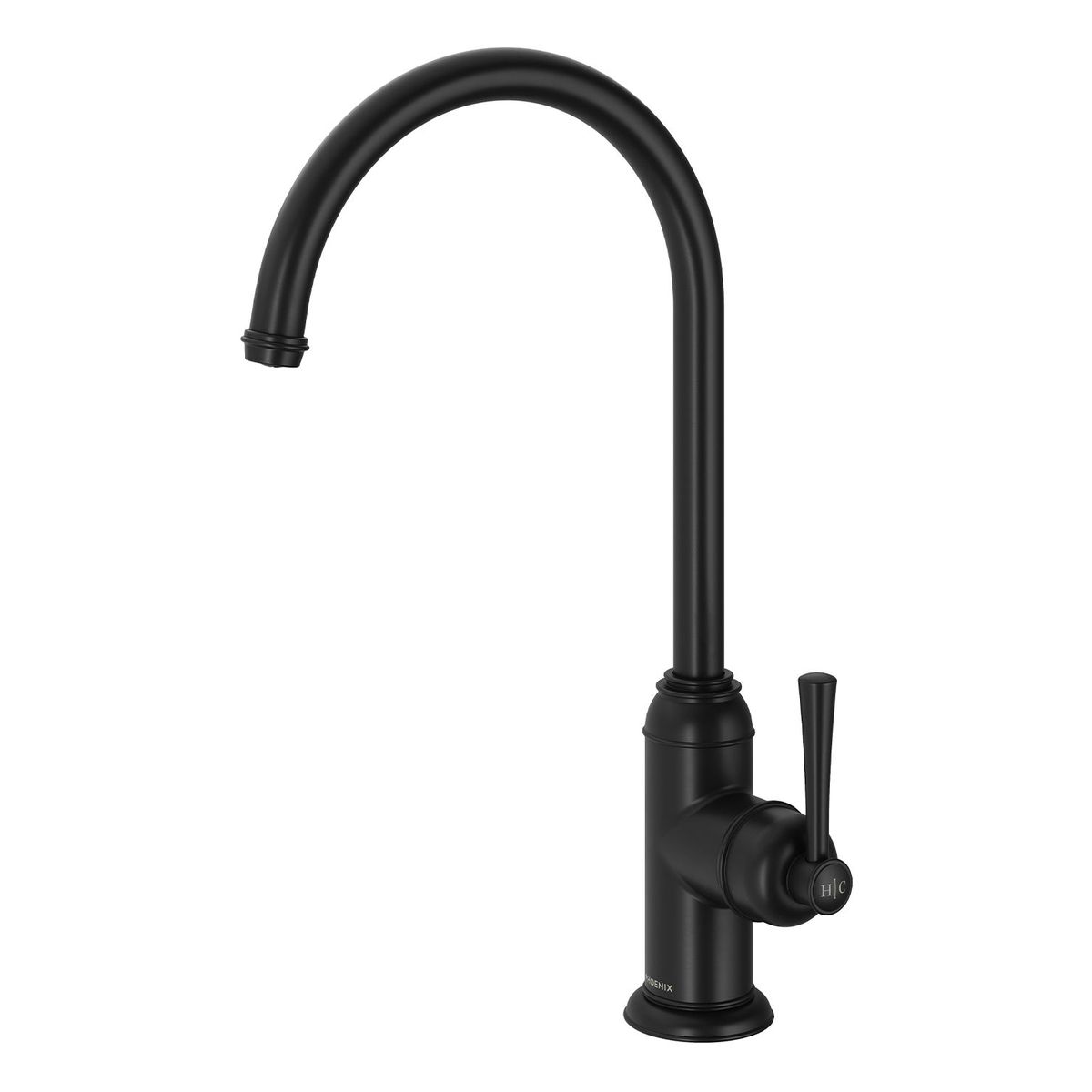 Cromford Sink Mixer, Lead Free - Matte Black