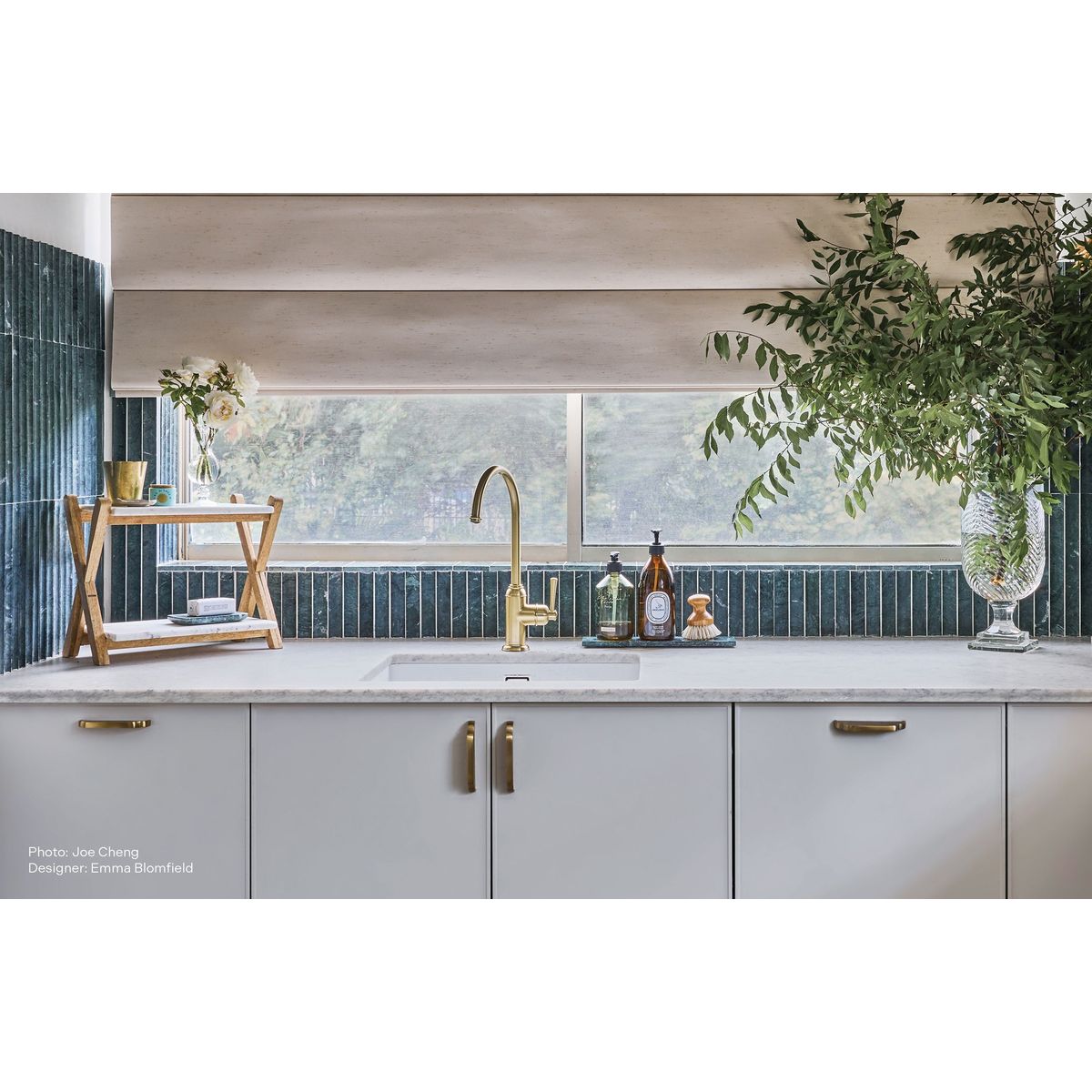 Cromford Sink Mixer, Lead Free - Brushed Gold