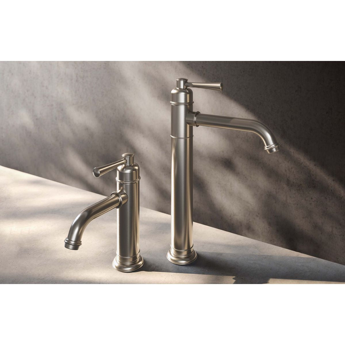 Cromford Basin Mixer, Lead Free - Brushed Nickel