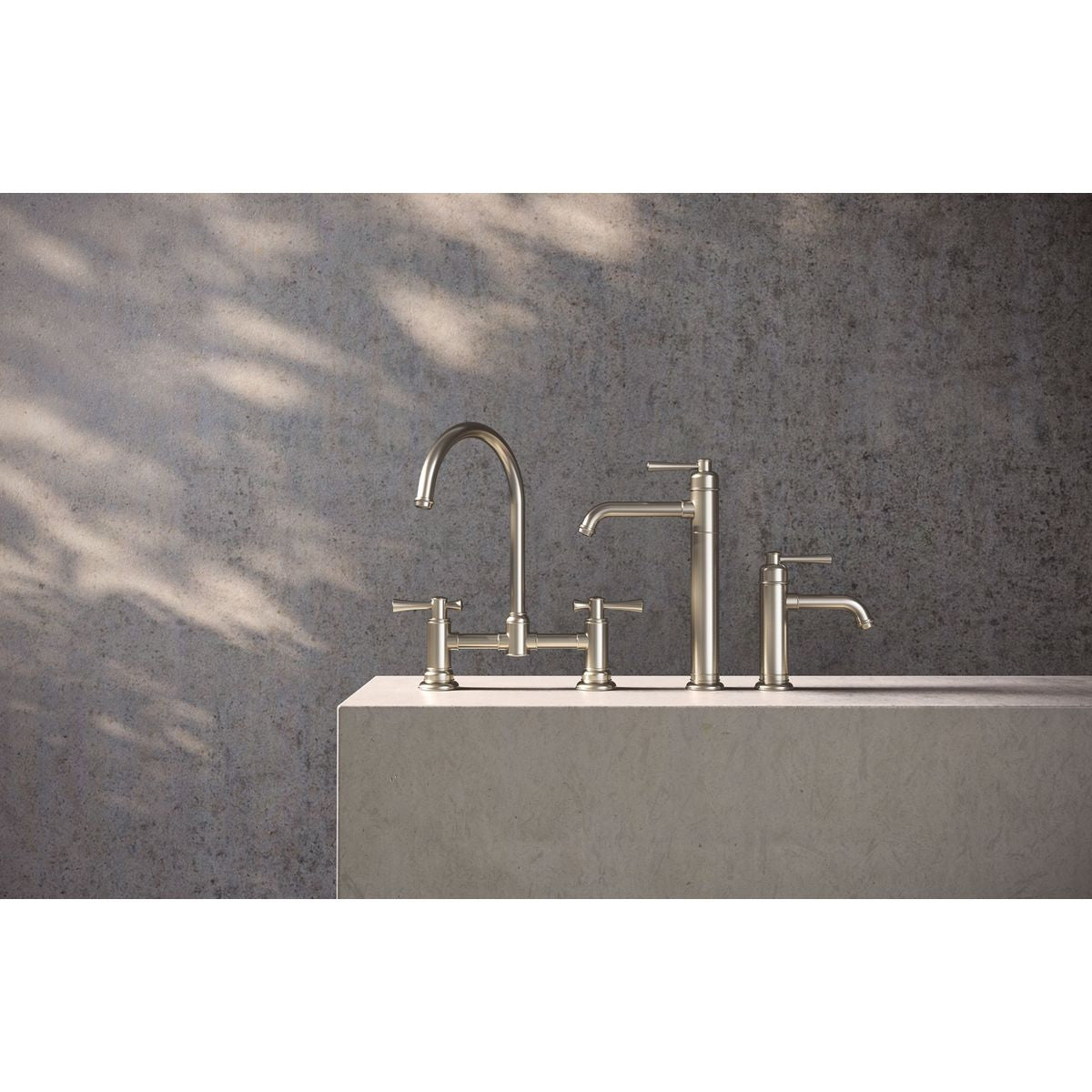 Cromford Vessel Mixer, Lead Free - Brushed Nickel