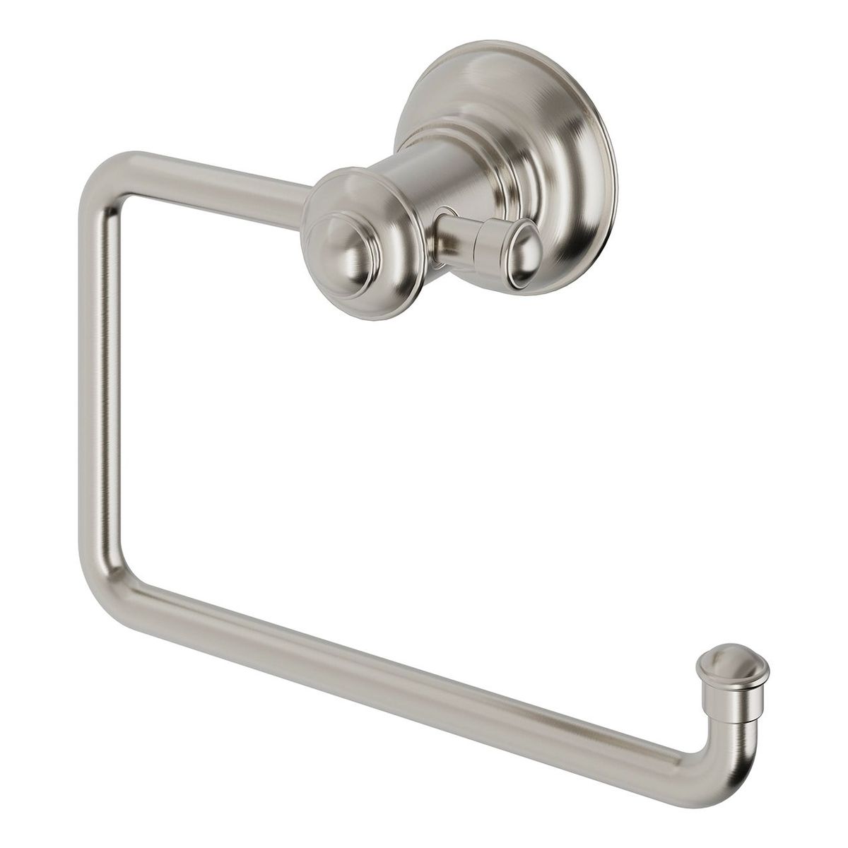 Cromford Toilet Roll Holder - Brushed Nickel