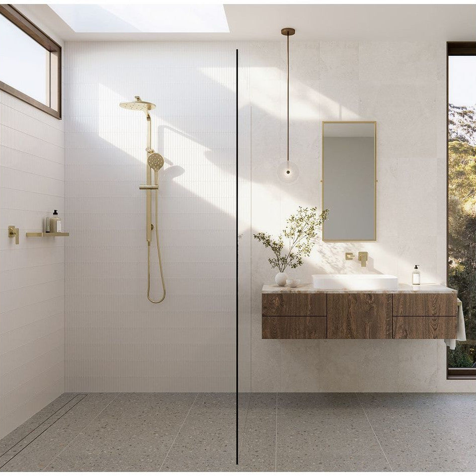 Gloss MKII SwitchMix Shower / Wall Mixer Fit-Off Kit - Brushed Gold, Lead Free