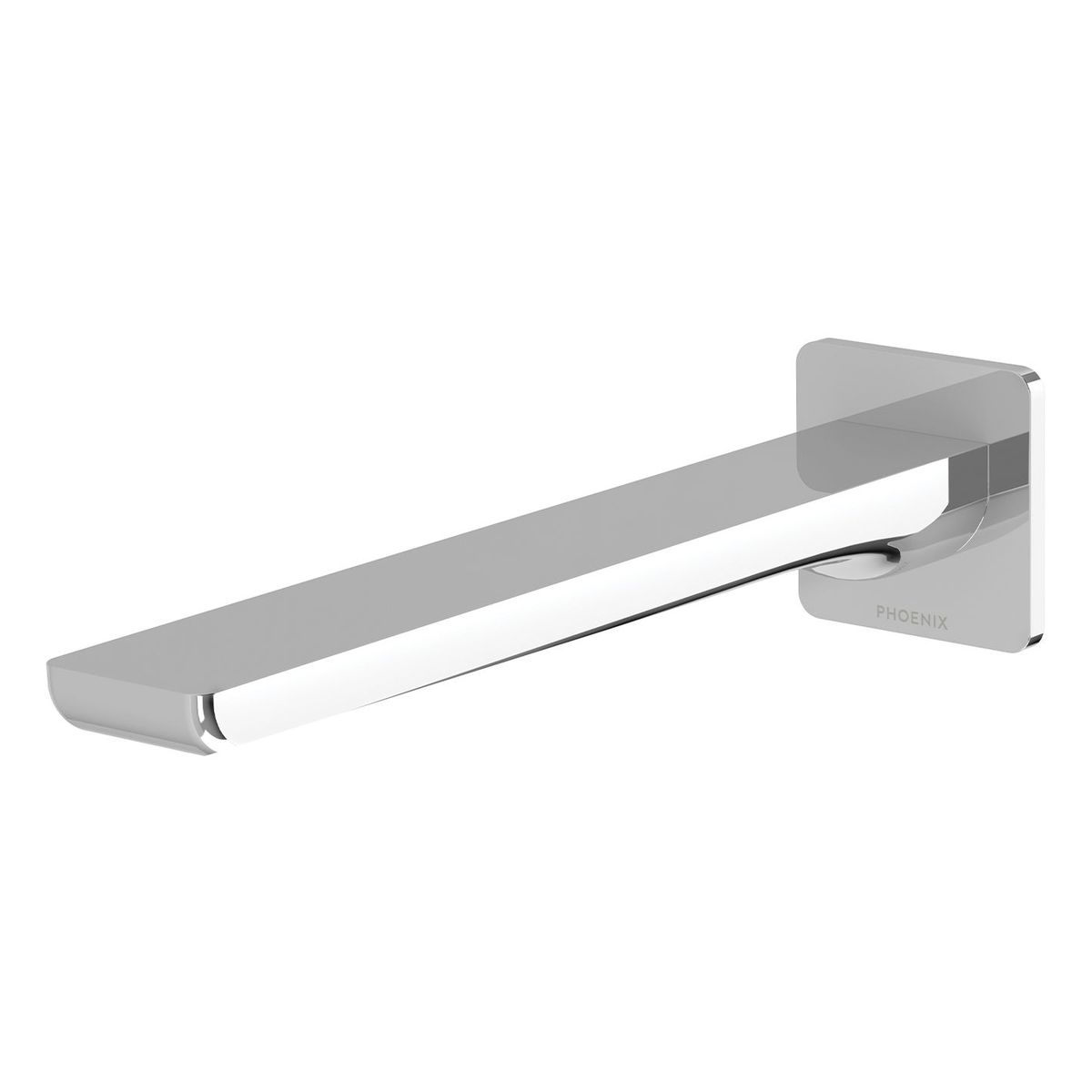 Gloss MKII Wall Basin / Bath Outlet 200mm - Chrome