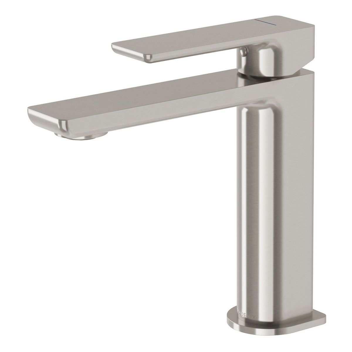 Gloss MKII Basin Mixer - Brushed Nickel