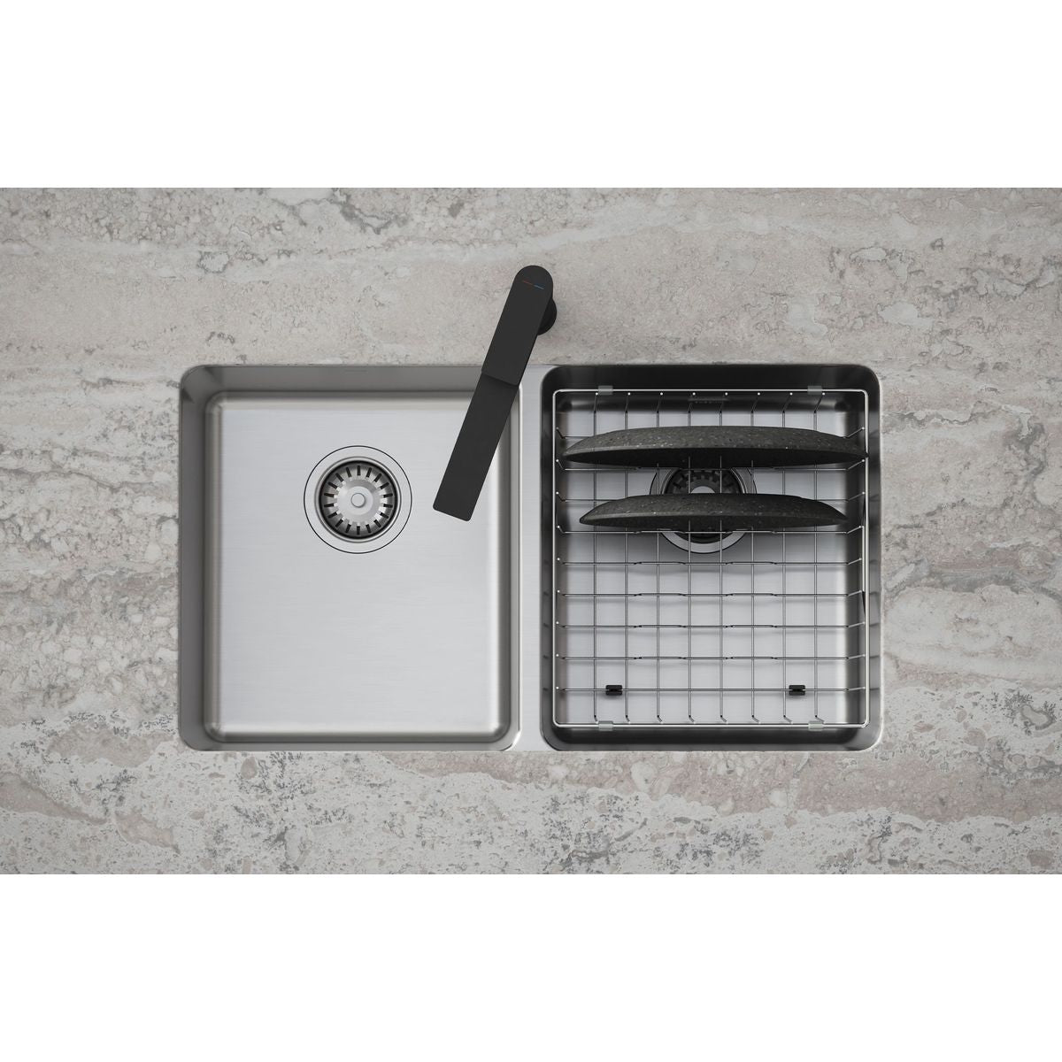 Gloss MKII Vessel Mixer - Matte Black