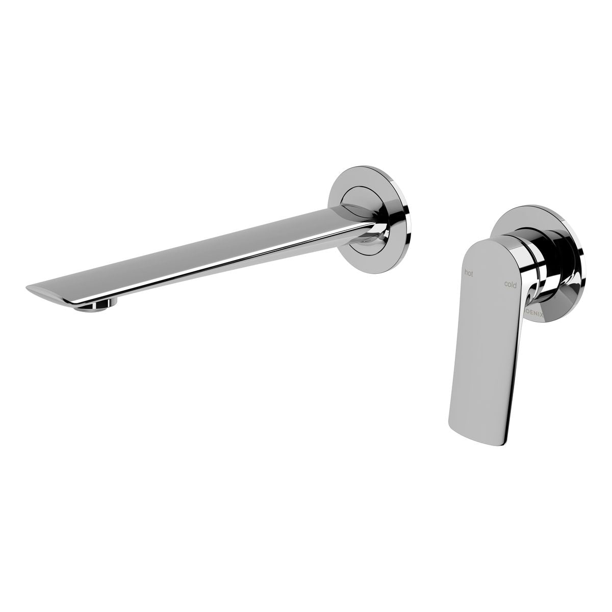 Phoenix Kusabi SwitchMix Wall Basin/Bath Mixer Set 200mm - Chrome