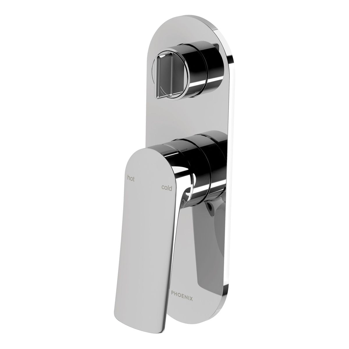 Phoenix Kusabi SwitchMix Shower/Bath Diverter Mixer Fit-Off Kit - Chrome