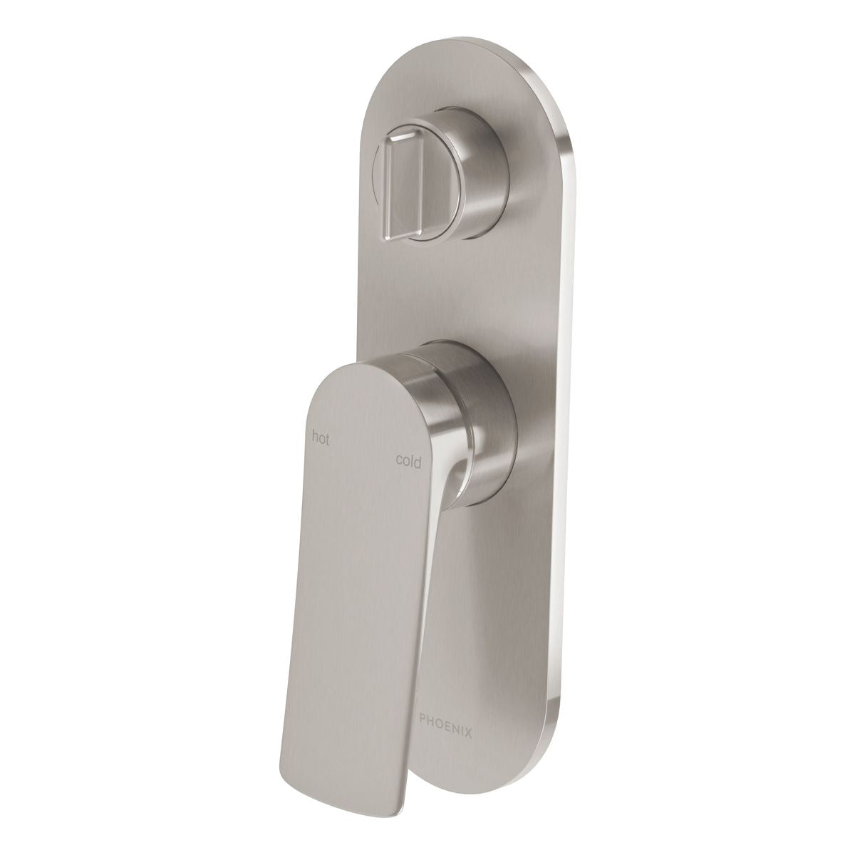 Phoenix Kusabi SwitchMix Shower/Bath Diverter Mixer Fit-Off Kit - Brushed Nickel
