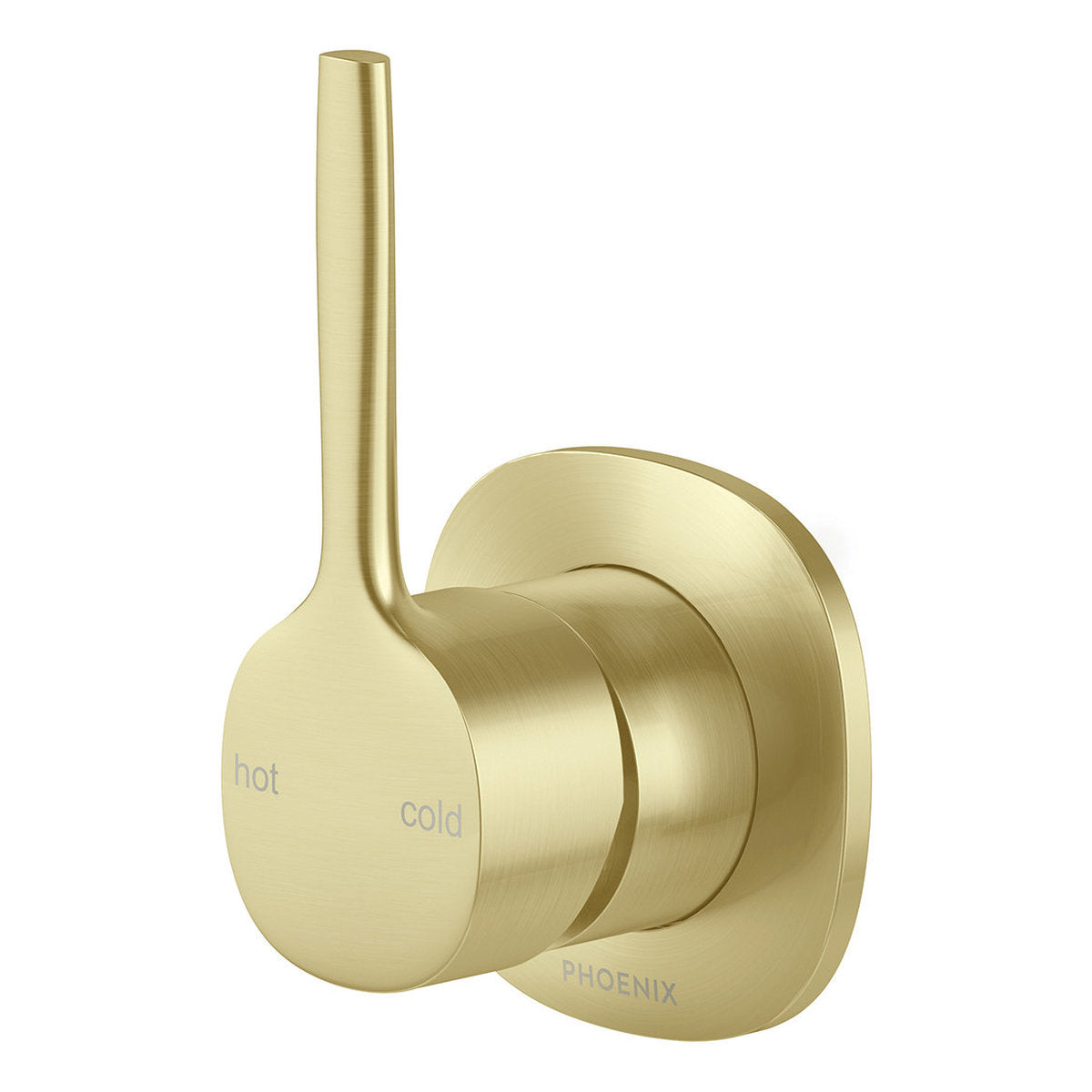 Phoenix Vask SwitchMix Shower/Wall Mixer Pin Up (Complete Kit) - Lead Free, Brushed Gold