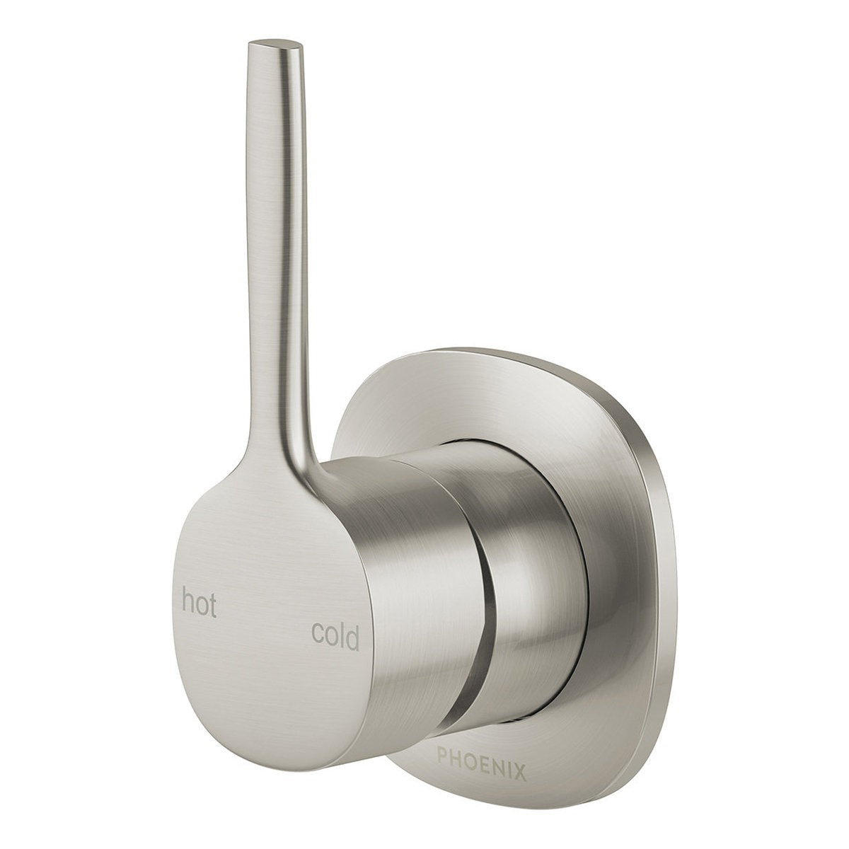 Phoenix Vask SwitchMix Shower/Wall Mixer Pin Up (Complete Kit) - Lead Free, Brushed Nickel