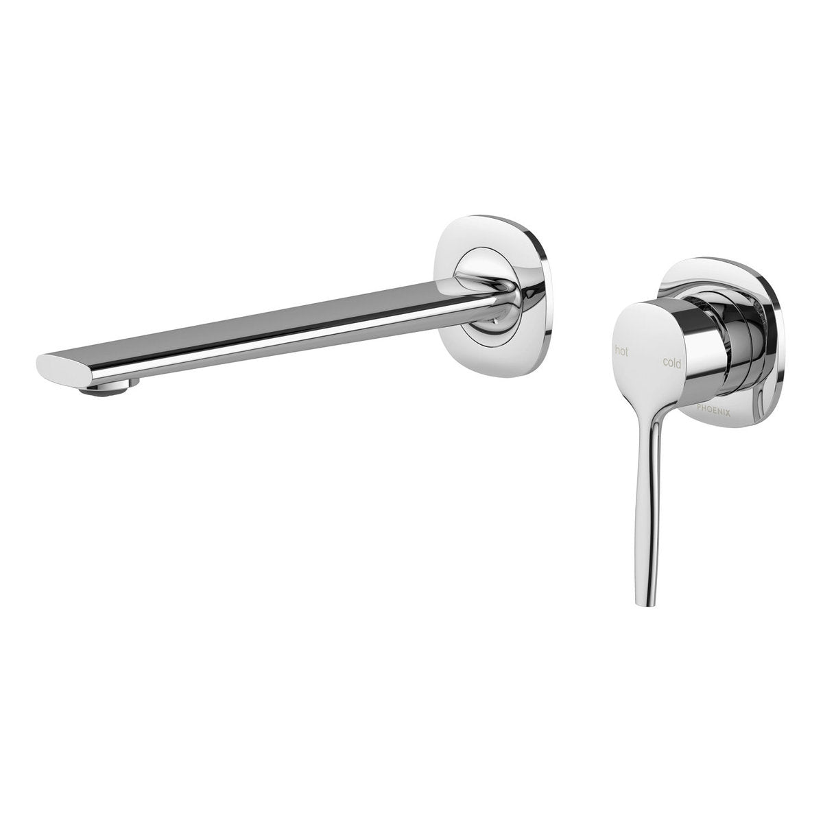 Phoenix Vask SwitchMix Wall Basin/Bath Mixer Set (Complete Kit) - Lead Free, Chrome