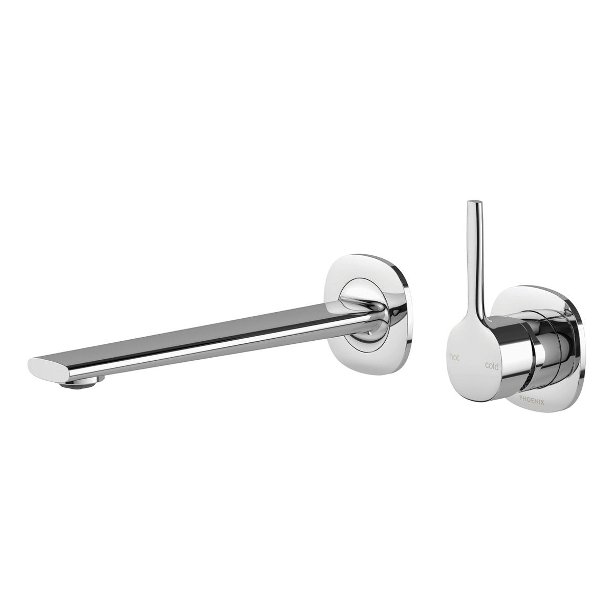 Phoenix Vask SwitchMix Wall Basin/Bath Mixer Set Pin Up (Complete Kit) - Lead Free, Chrome
