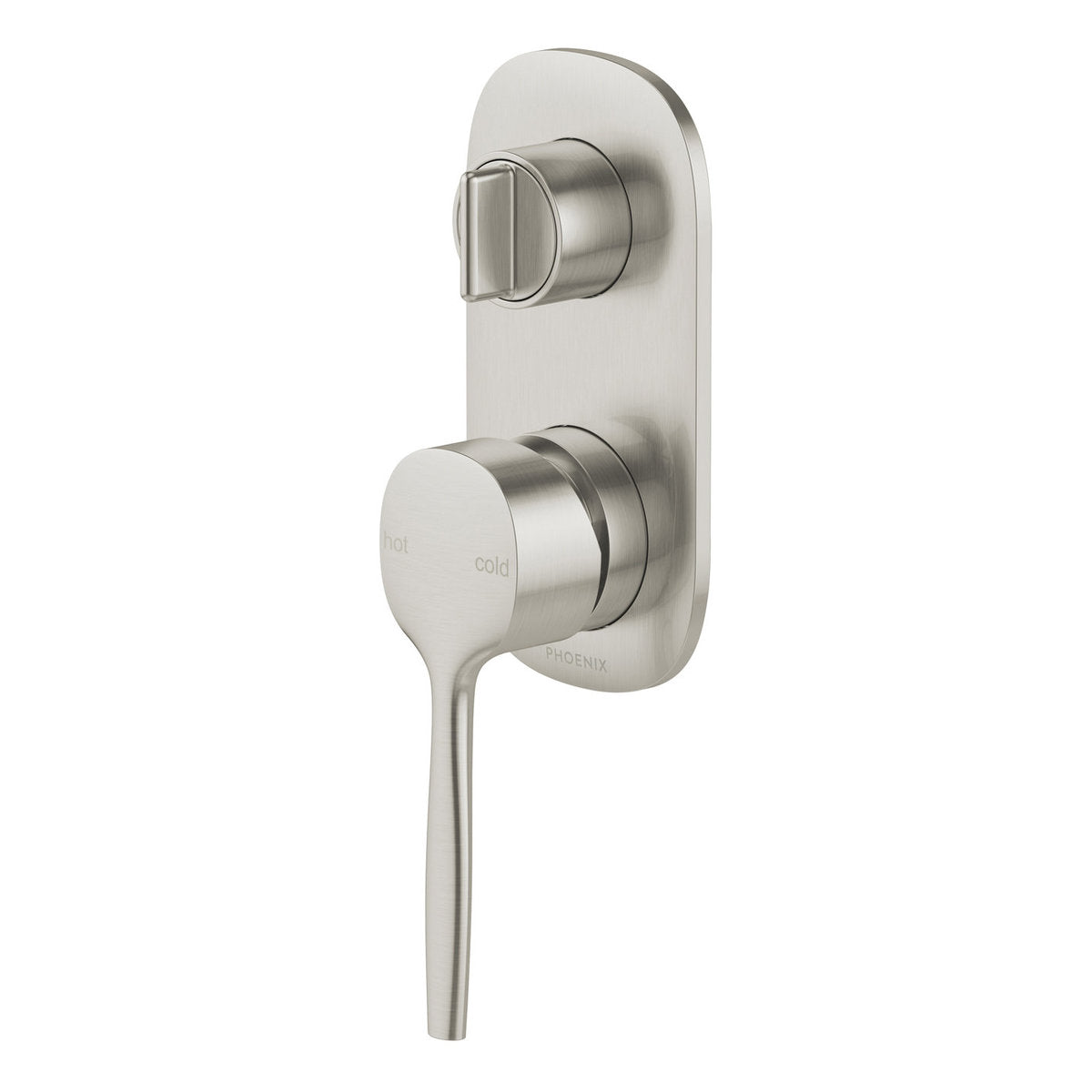 Phoenix Vask SwitchMix Shower/Bath Diverter Mixer (Complete Kit) - Lead Free, Brushed Nickel