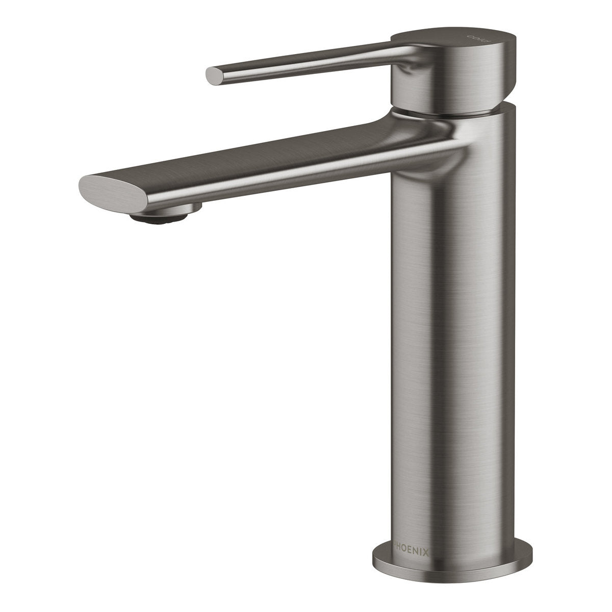 Phoenix Vask Basin Mixer - Lead Free, Brushed Carbon