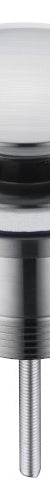 Cioso Universal 40mm Brass Pop Up Plug & Waste Brushed Nickel