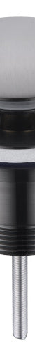 Cioso Universal 40mm Brass Pop Up Plug & Waste Gun Metal