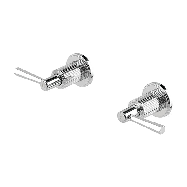 Phoenix Wiltern Wall Top Assembly Extended Spindles 15mm, Chrome